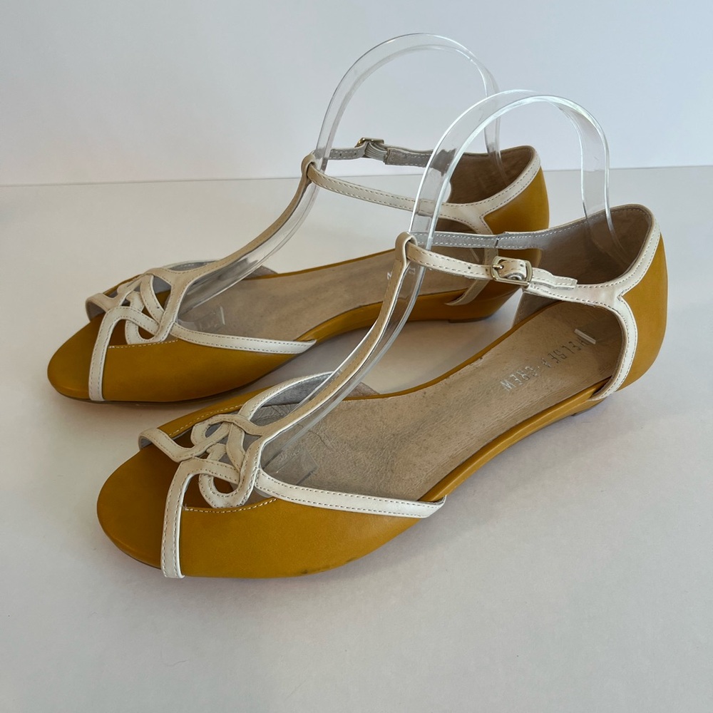 Chelsea Crew Sephora Mustard Yellow Size 42 Ankle Strap Shoes